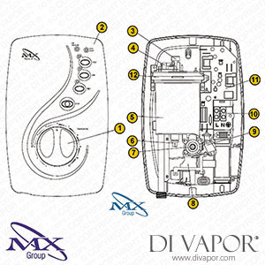 MX Group (Desire LXi) Shower Spares