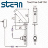 STERN 225710 TOUCH FREE E AB1953 (UK Transformer)