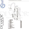 Ideal Standard E0078AA Mixer Spare Tech Diagram