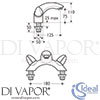 Ideal Standard E0136AA Spare Diagram