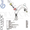 Ideal Standard E0136AA Spare Tech Diagram