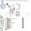 Ideal Standard E0645AA Mixer Spare Tech Diagram