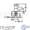 Ideal Standard E0655AA Spare Diagram