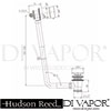 Hudson Reed E304 Spare Parts Diagram