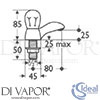 Ideal Standard E6840AA Spare Diagram