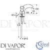 Ideal Standard E6860AA Spare Diagram