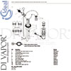 Ideal Standard E6860AA Spare Tech Diagram