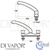 Tantofex E7811AA Mixer Spare Diagram