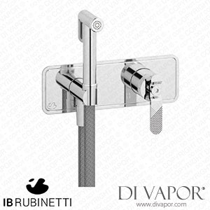 IB Rubinetti EB2706CC Bold Exposed Parts for Bidet Spray Complete with Mixer Spare Parts