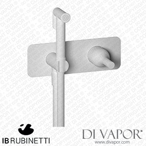 IB Rubinetti EBI706BO Batli? Exposed Parts for Bidet Spray Complete with Mixer Spare Parts