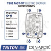 Triton ECO8008ZFF Electric Diagram Spare Parts