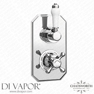 Chatsworth 1928 Traditional Twin Concealed Shower Valve - EG-AZ-34ATV Spare Parts