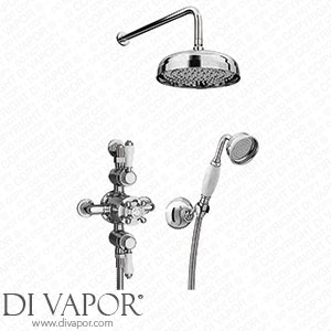 Trafalgar Triple Exposed Thermostatic Shower (inc. Valve Elbow Handset + Fixed Shower Head) - EG-LY-25-PK1 Spare Parts