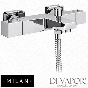 Milan EG-SL-16 Square Wall Mounted Thermostatic Bath Shower Mixer Valve Spare Parts