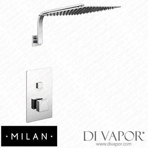 Milan EGPB01S-PK1 Square Push-Button Concealed Shower Valve Spare Parts