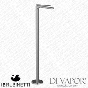 IB Rubinetti EK2299SS K2 Monohole Freestanding Washbasin Mixer Complete with Drain Spare Parts