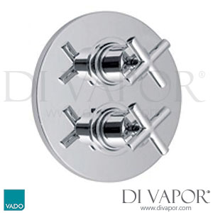 VADO Elements 3 Outlet 2 Handle Shower Valve Diverter Spare Parts