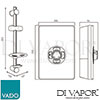 VADO ELS-ELE-85-MET Spare Parts Diagram