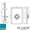 VADO ELS-ELE-95-BLS Spare Parts Diagram