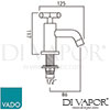 VADO ELW-106-CP Spare Parts Diagram