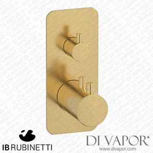 IB Rubinetti EMT610OS Milanotorino Two Ways Wall Shower Thermostatic Valve Spare Parts