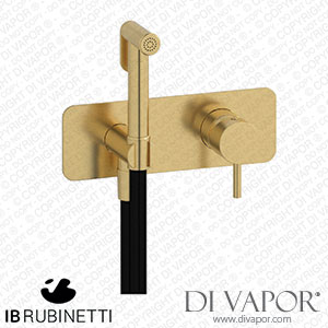 IB Rubinetti EMT706OS Milanotorino Exposed Parts for Bidet Spray Complete with Mixer Spare Parts