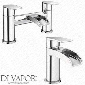 Victorian Plumbing Enzo Waterfall Tap Package (Bath + Basin Tap) - ENZ-PK Spare Parts