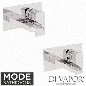 Mode Bathrooms ERSKPACK1 Cooper Waterfall Wall Mounted Basin and Bath Mixer Tap Pack Spare Parts