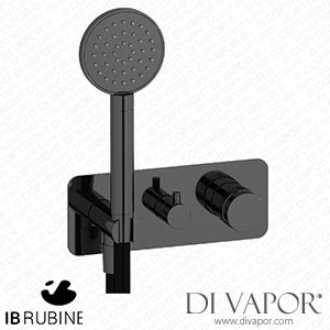 IB Rubinetti ERX313CF Reflex 2 Ways Wall Shower Hydroprogressive Mixer Complete with Shower Kit Spare Parts