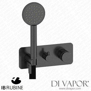 IB Rubinetti ERX313CS Reflex 2 Ways Wall Shower Hydroprogressive Mixer Complete with Shower Kit Spare Parts