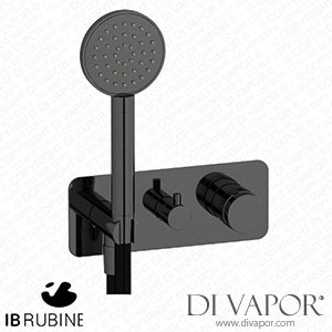 IB Rubinetti ERX314CF Reflex 3 Ways Wall Shower Hydroprogressive Mixer Complete with Shower Kit Spare Parts