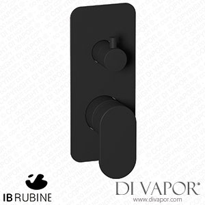 IB Rubinetti ESB310NP Superbox Exposed Parts for Manual Wall Mixer with Two Ways Diverter Spare Parts