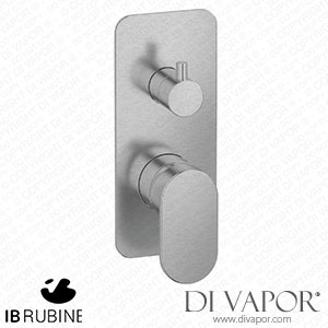 IB Rubinetti ESB310SS Superbox Exposed Parts for Manual Wall Mixer with Two Ways Diverter Spare Parts