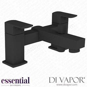 Essential ET1111 Paron Bath Shower Mixer Matt Black Spare Parts