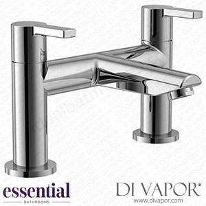 Essential ET112 Dawn Bath Filler Tap Chrome Spare Parts