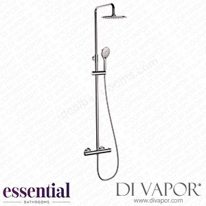 Essential ET1901 Clever Urban Round External Thermostatic Shower Spare Parts