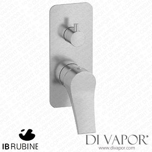 IB Rubinetti ETW310SS Twitter Exposed Parts for Manual Wall Mixer with Two Ways Diverter Spare Parts