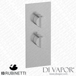 IB Rubinetti EUA111SSNHJ Aqua - 1 Way Thermostatic Shower Spare Parts