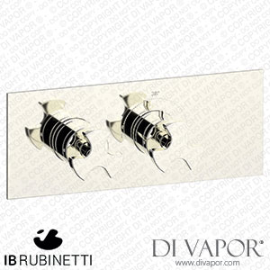 IB Rubinetti EUA121PLNBT Aqua - 1 Way Thermostatic Shower Spare Parts