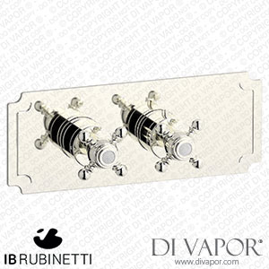 IB Rubinetti EUA125PLNHR Aqua - 1 Way Thermostatic Shower Spare Parts