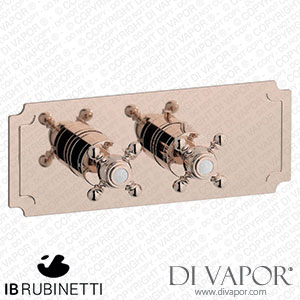 IB Rubinetti EUA125RSNHR Aqua - 1 Way Thermostatic Shower Spare Parts