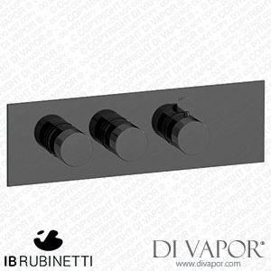 IB Rubinetti EUA221CFNID1 Aqua - 2 Ways Thermostatic Shower Spare Parts