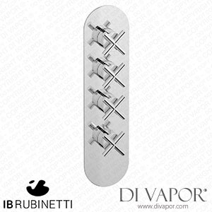 IB Rubinetti EUA312CCNWO Aqua - 3 Ways Thermostatic Shower Spare Parts