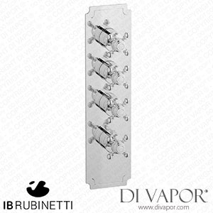 IB Rubinetti EUA315CCNHR Aqua - 3 Ways Thermostatic Shower Spare Parts