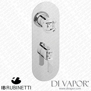 IB Rubinetti EUA612OONB1 Aqua - Diverter 2 Ways Spare Parts