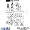 Matki EX26 Elixir Blade 1 Way Concealed Shower Valve Dimension