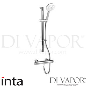 Inta EZ10014AW Enzo Safe Touch Thermostatic Shower with Flexible Slide Rail Kit & Handset - Applewhite - Spare Parts