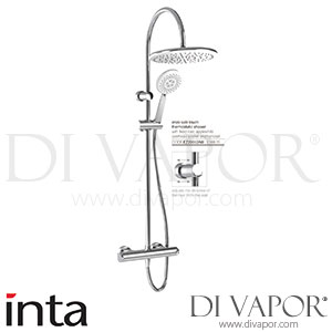 Inta EZ20012AW Enzo Safe Touch Thermostatic Shower Spare Parts