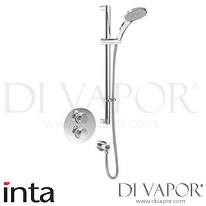 Inta EZ40014AW Enzo Thermostatic Concealed Shower with Flexible Slide Rail Kit & Handset - Applewhite - Spare Parts