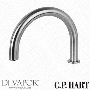 C.P. Hart Spillo Steel Deck Mounted 230mm Bath Spout Stainless Steel F2943INOX.CPH Spare Parts